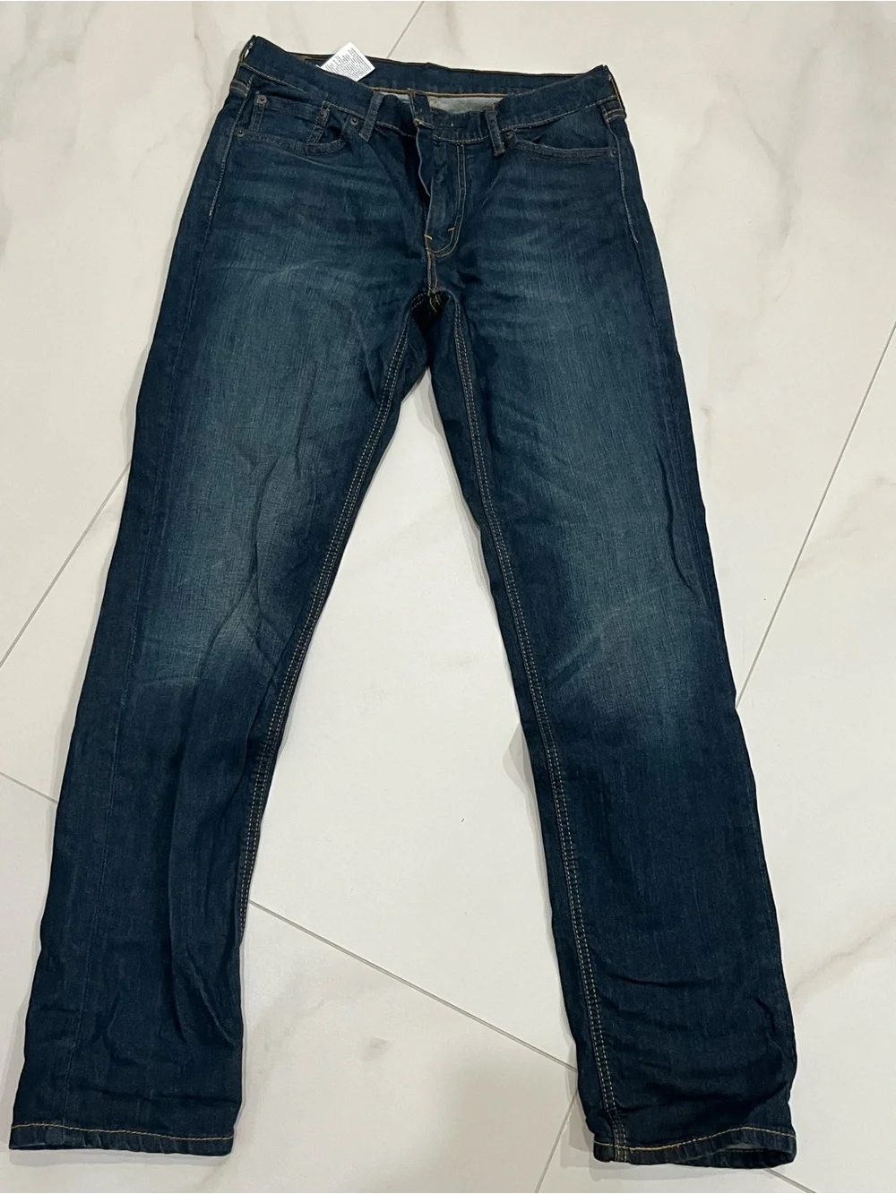 Levi’s 541 30 x 34 Men's Dark Blue Straight-Leg Jeans